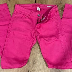 Arizona Jean Company Women's Hot Pink Skinny Jeans